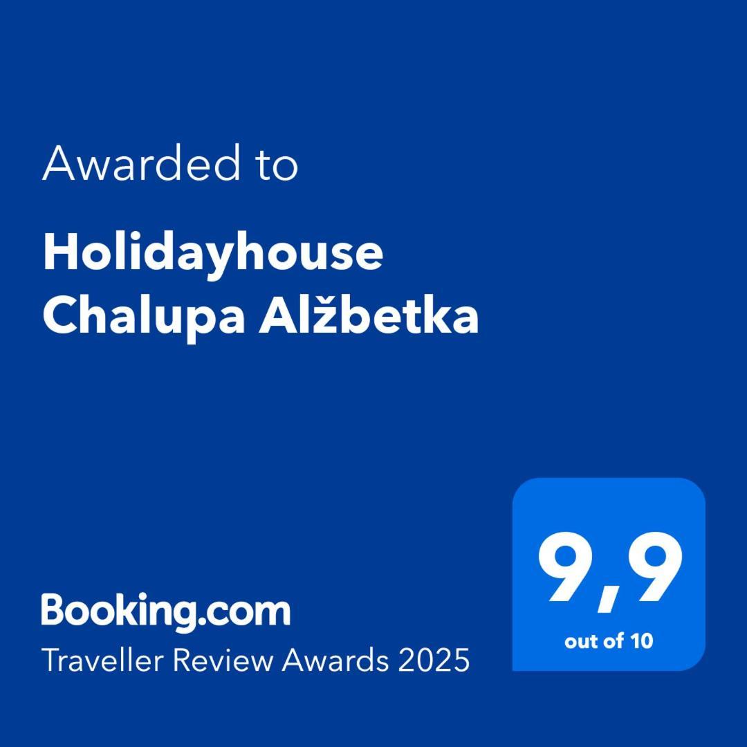 Holidayhouse Chalupa Alzbetka Važec 外观 照片